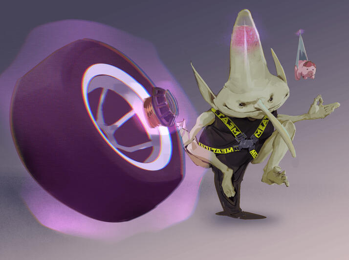 Telepathic goblin Telepathic goblin